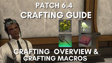 ffxiv macro crafting planner.